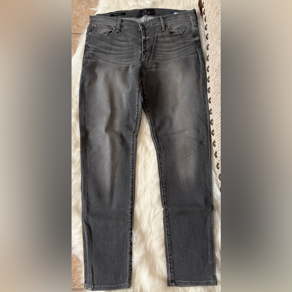 Lucky Brand Brooke Skinny Gray Jeans - Picture 2 of 4